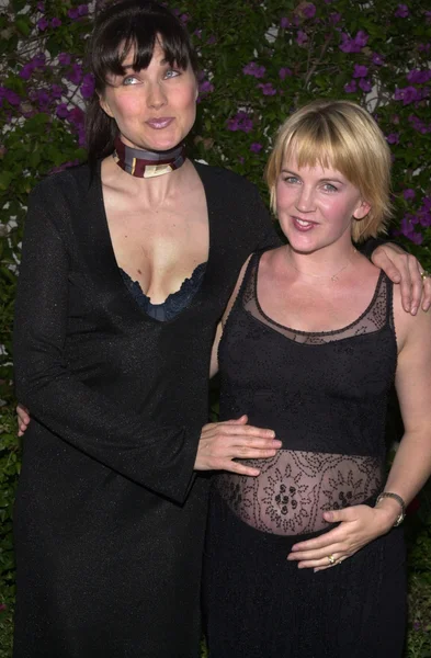 Lucy Lawless i Renee O'Connor — Zdjęcie stockowe