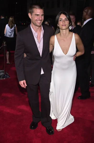 Tom Cruise and Penelope Cruz — Stock Photo, Image