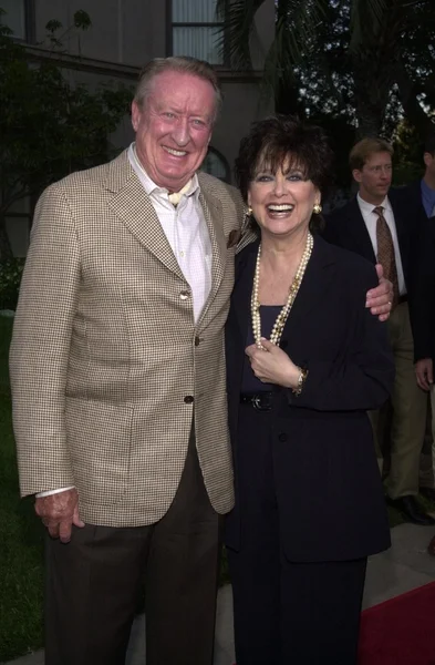 Tom Posten and Suzanne Pleshette — Stock Photo, Image