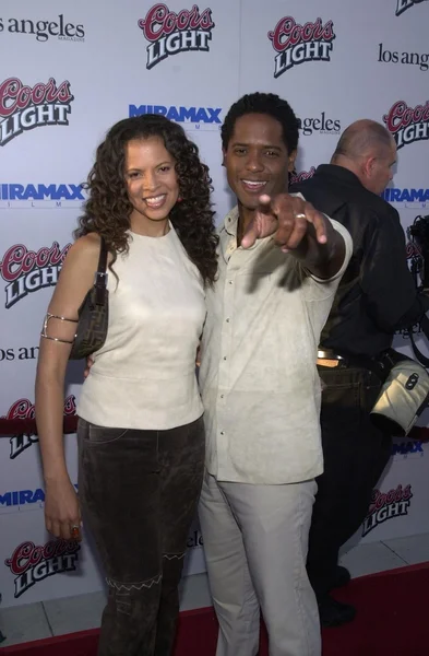 Blair Underwood y su esposa Desiree DaCosta — Foto de Stock