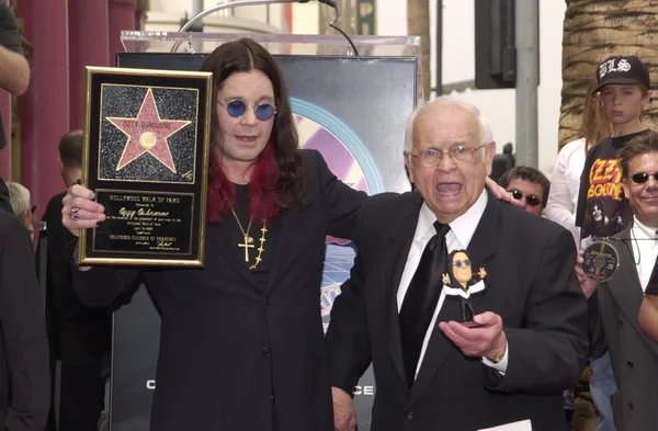 Ozzy Osbourne e Johnny Grant — Fotografia de Stock