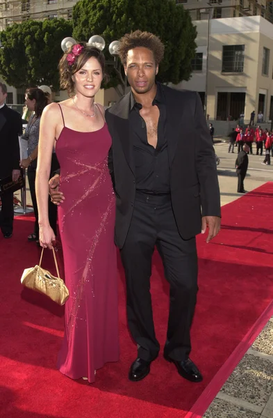 Jorja Fox and Gary Dourdan — Stock Photo, Image