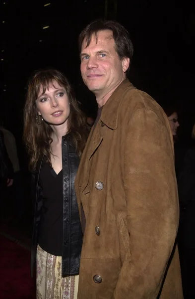 Bill paxton i żona — Zdjęcie stockowe