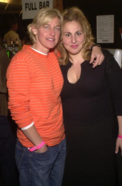 Ellen degeneres und kathy najimy — Stockfoto