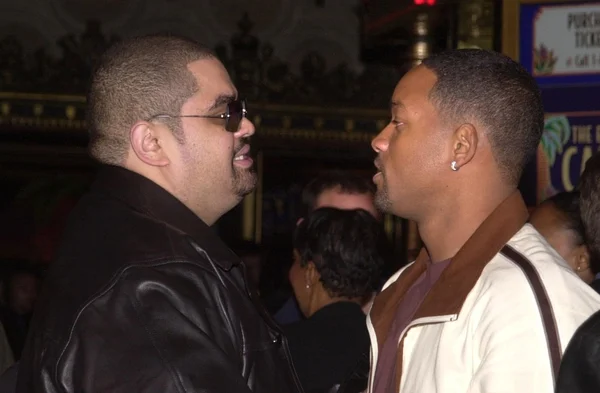 Heavy D and Will Smith — Stock Photo, Image