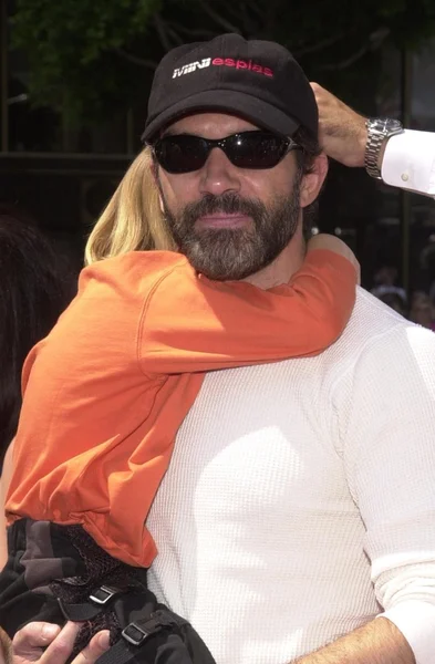 Antonio Banderas e filha Stella Fotos De Bancos De Imagens Sem Royalties
