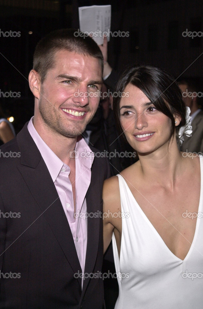 Фото пенелопа круз. Том Круз и Пенелопа Крус Стоковое