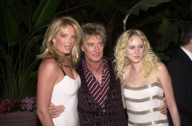 Penny lancaster, rod stewart ve kimberly stewart