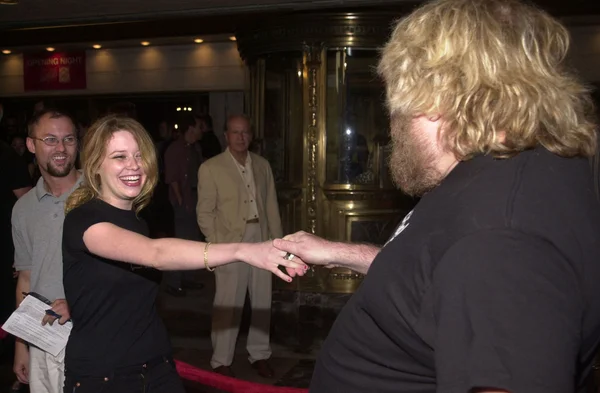 Natasha lyonne und bruce vilanche — Stockfoto