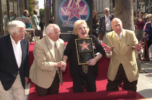 Van Dyke, Rose Marie e Carl Reiner — Fotografia de Stock