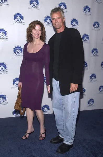 Dana delany i richard dean anderson — Zdjęcie stockowe