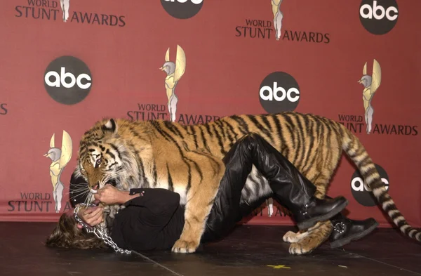 Randy Miller et Tara le Tigre — Photo