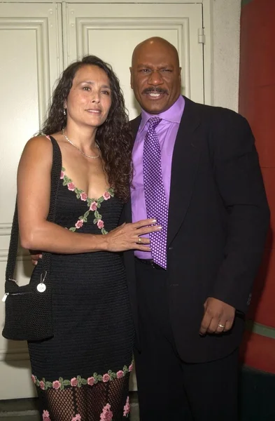 Ving Rhames e esposa Debbie — Fotografia de Stock