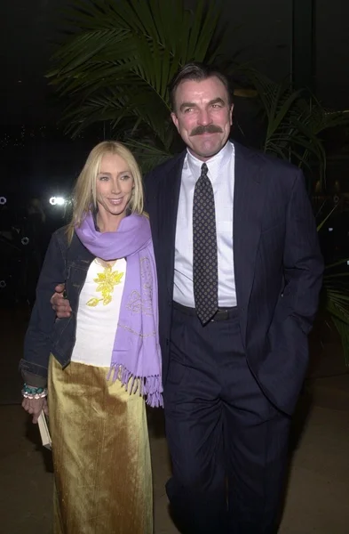 Tom Selleck e esposa Jilly — Fotografia de Stock