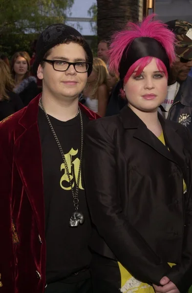 Jack och kelly osbourne — Stockfoto