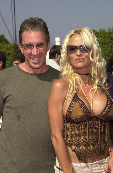 Tim allen und pam anderson — Stockfoto