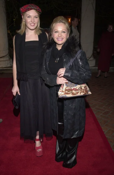 Charlene Tilton and Daughter — Stock Photo, Image