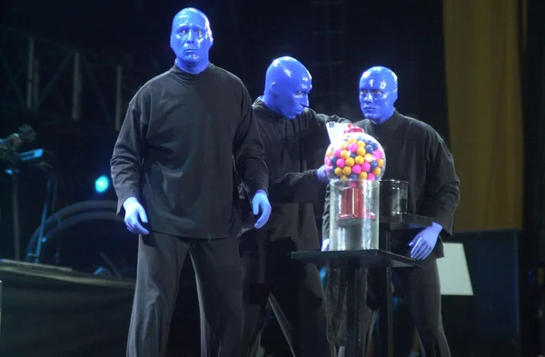 Blue Man Group — Stockfoto