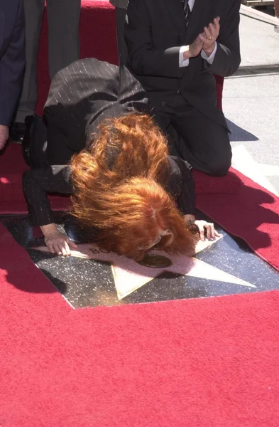 Bonnie Raitt estrella — Foto de Stock