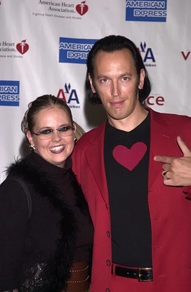 Steve Valentine y su esposa Shari Valentine — Foto de Stock