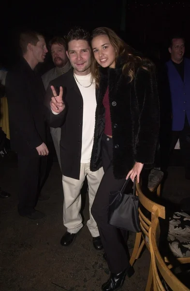 Corey Feldman and Cheyenne Silver — Stock Photo, Image