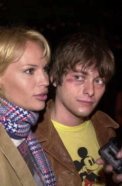 Edward Furlong and Jolene Blalock — Stock Photo, Image