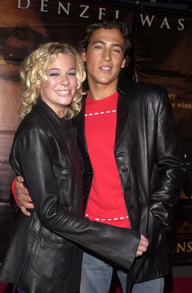 LeAnn rimes och andrew keegan — Stockfoto