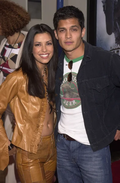 Eva Longoria and Nicholas Gonzales — Stock Photo, Image