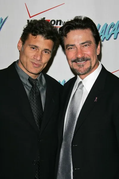 Steven Bauer and Victor Rivers — Stock Photo, Image