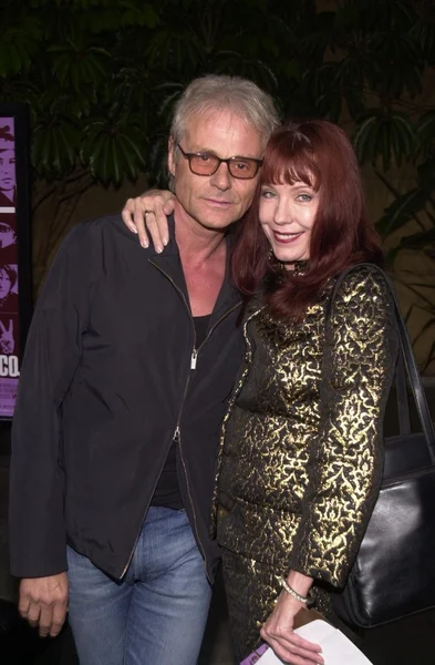 Michael des barres en pamela des barres — Stockfoto