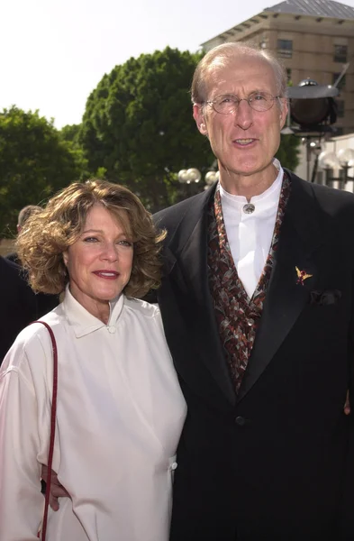 James Cromwell and wife — Stock Photo, Image