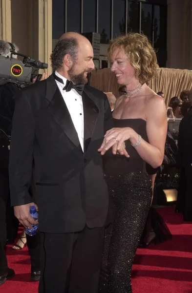 Richard schiff och allison janney — Stockfoto