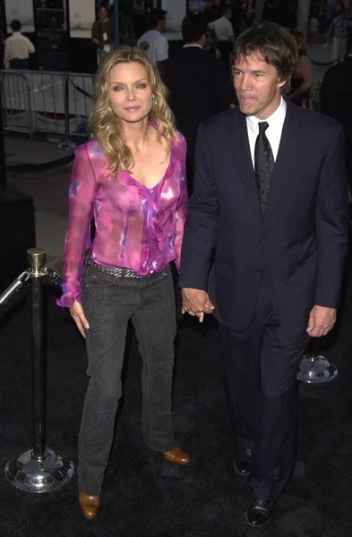 Michelle Pfeiffer and David E. Kelley — Stock Photo, Image