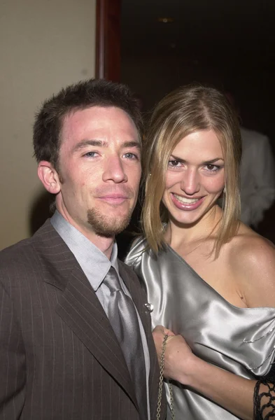 David Faustino e Andrea Elmer — Foto Stock