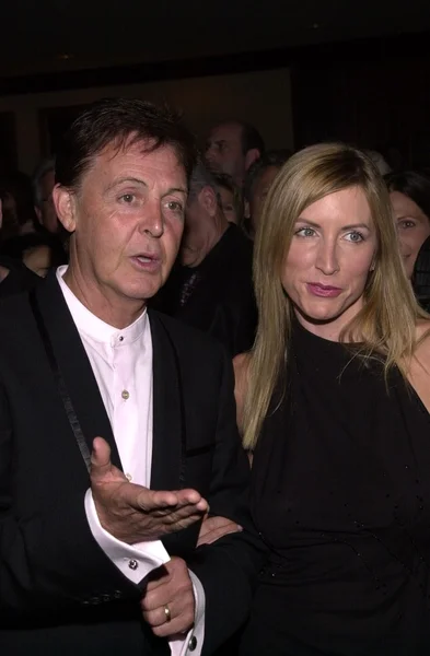 Paul McCartney e esposa Heather Mills — Fotografia de Stock