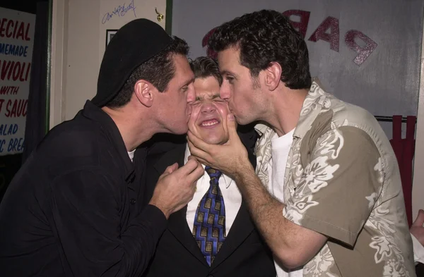 James McBride, Jerry Ferrara and Ronnie Marmo — Stock Photo, Image