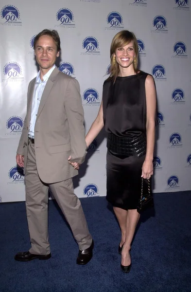 Hilary Swank e Chad Lowe — Fotografia de Stock