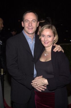 Jason Isaacs ve karısı emma