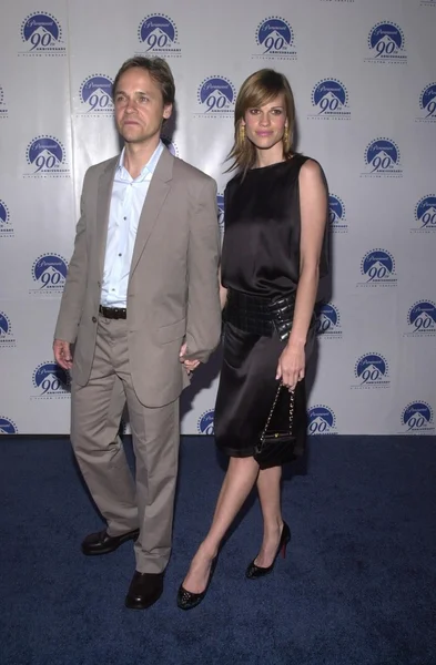 Hilary Swank and Chad Lowe — Stock Photo, Image