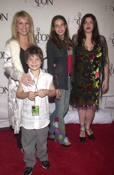 La famiglia di Steven Tyler — Foto Stock