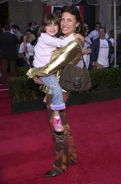 Mimi Rogers e sua filha Lucy — Fotografia de Stock