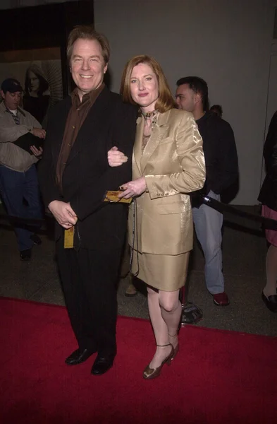 Michael Mckeon och Annette O'Toole — Stockfoto