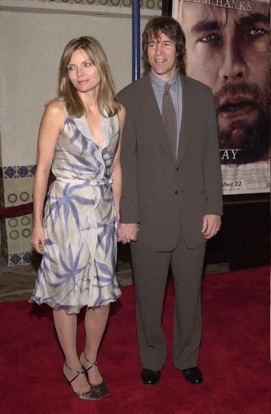 Michelle pfeiffer und david e. kelly — Stockfoto