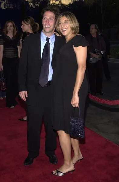 Tim Blake Nelson y su esposa — Foto de Stock