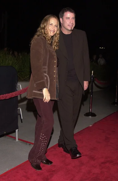 John travolta ve kelly preston — Stok fotoğraf