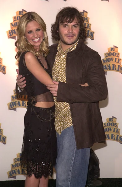 Jack Black und Sarah Michelle Gellar — Stockfoto