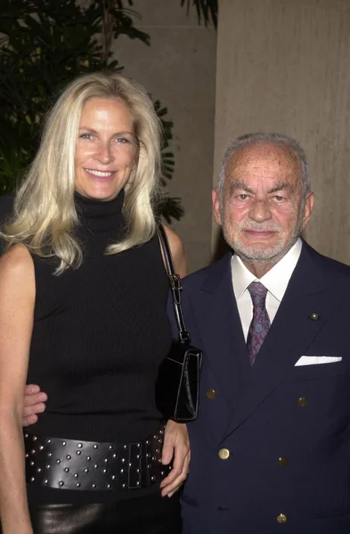 Dino delaurentiis en martha schumacher — Stockfoto