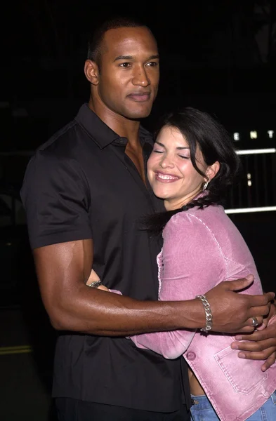 Henry Simmons és dátum Lauren Sanchez — Stock Fotó