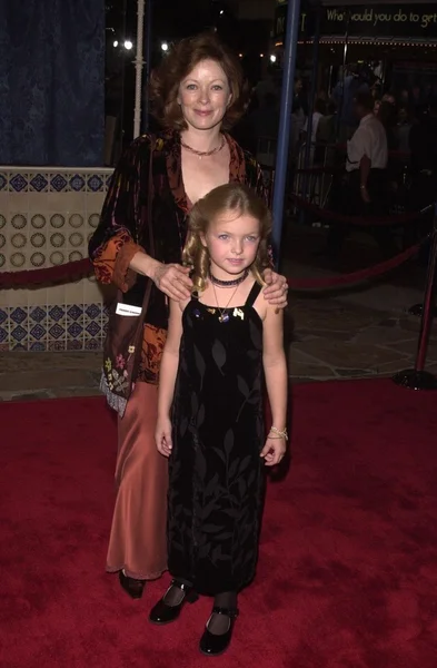 Frances Fisher y Francesca — Foto de Stock