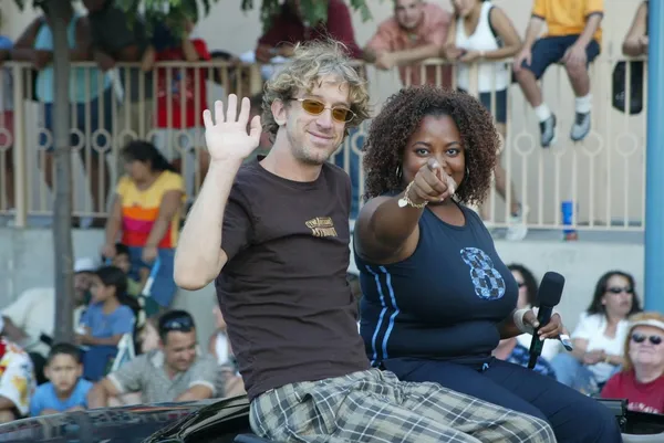 Andy och sherri shepherd — Stockfoto